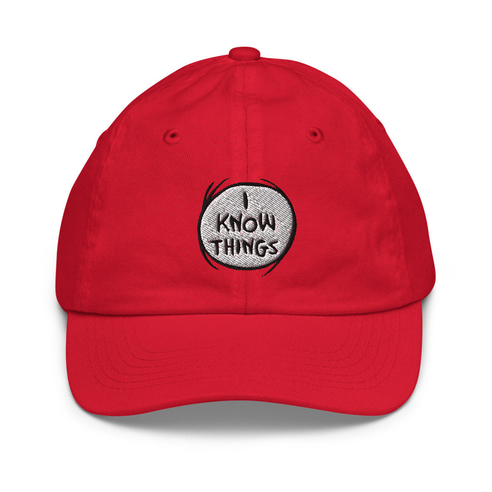 The Cat in the Hat I Know Thing Youth Hat Red