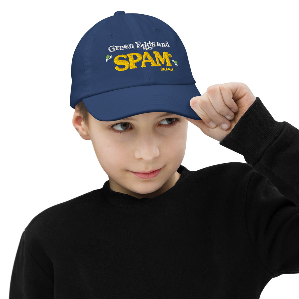 Green Eggs and Spam Kids Baseball Hat