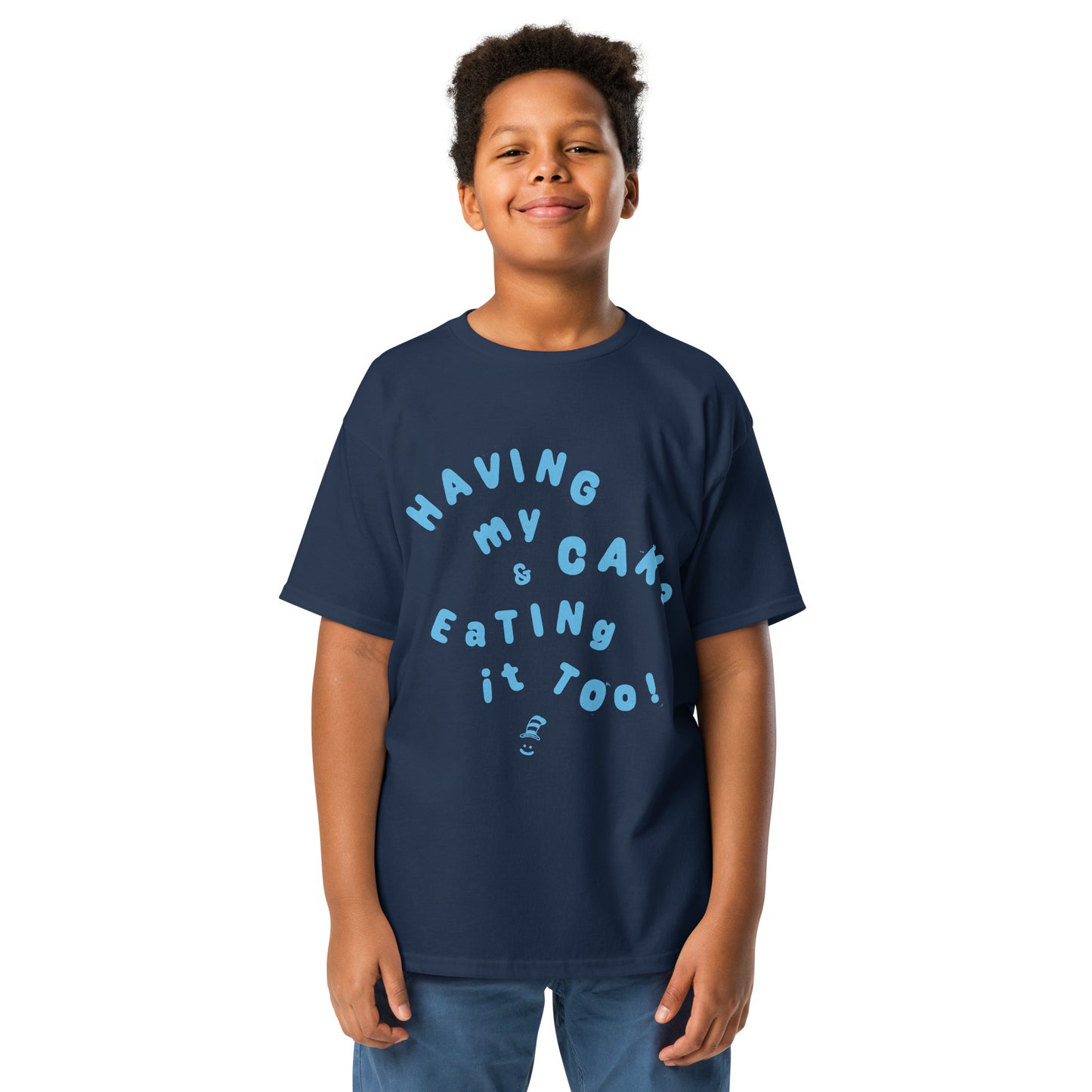 The Cat in the Hat Signature Collection Kids T-Shirt Having My Cake