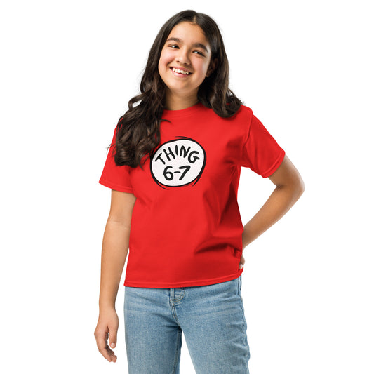 The Cat in the Hat Signature Collection Kids T-Shirt Thing 6-7