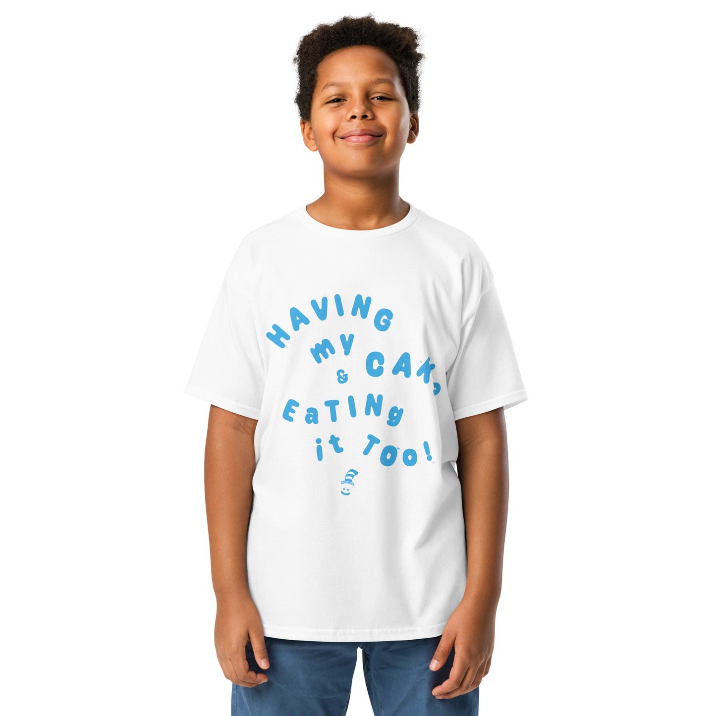 The Cat in the Hat Signature Collection Kids T-Shirt Having My Cake