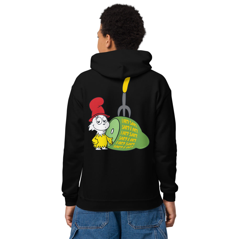 Green Eggs and Ham Sam-I-Am Baby Character Kids Hoodie