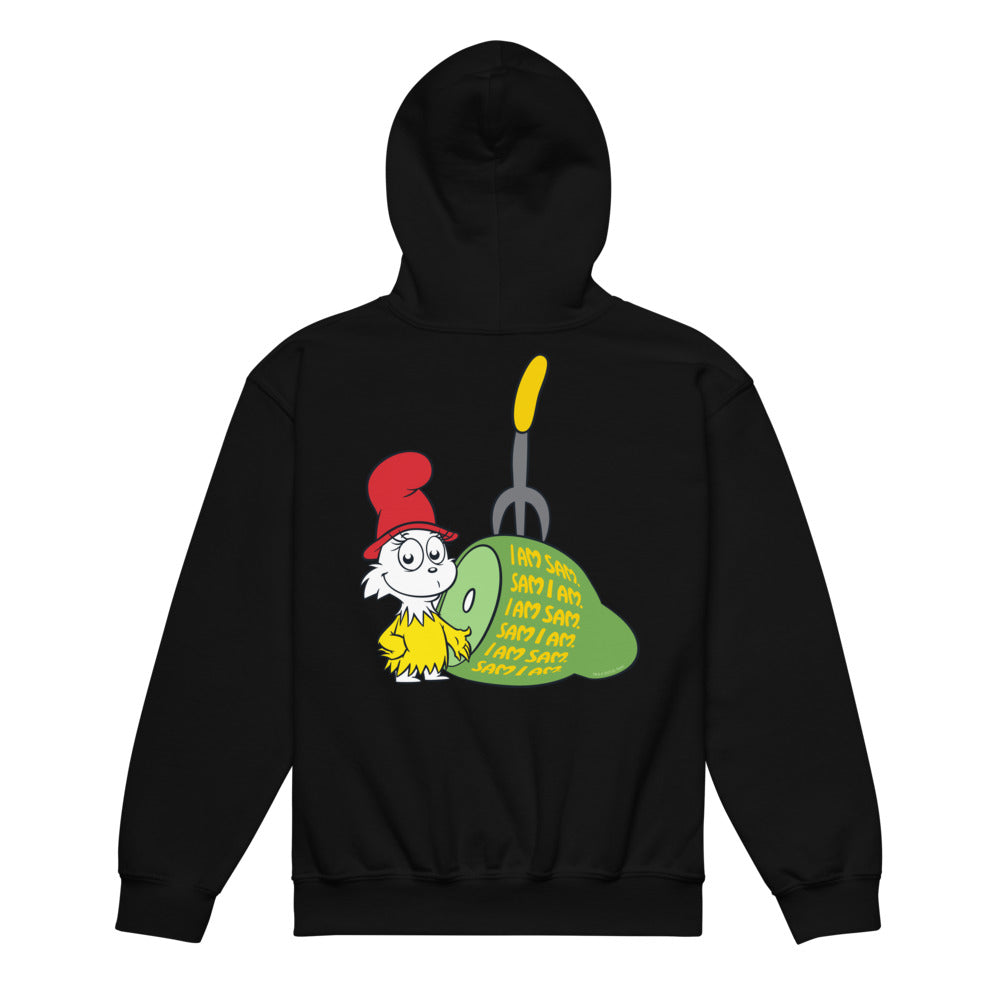 Green Eggs and Ham Sam-I-Am Baby Character Kids Hoodie