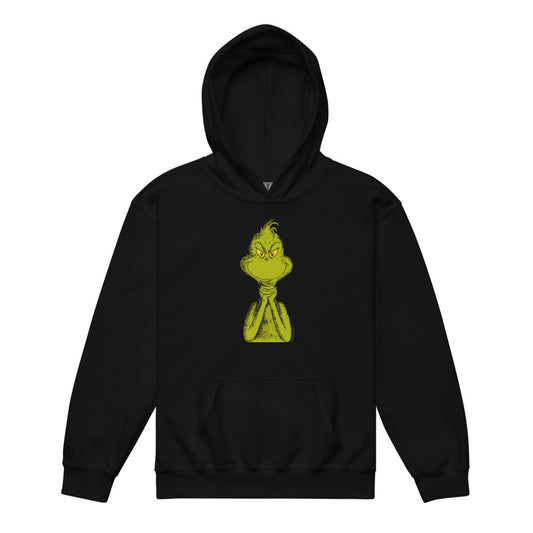 The Grinch Sly Smile Kid's Hoodie