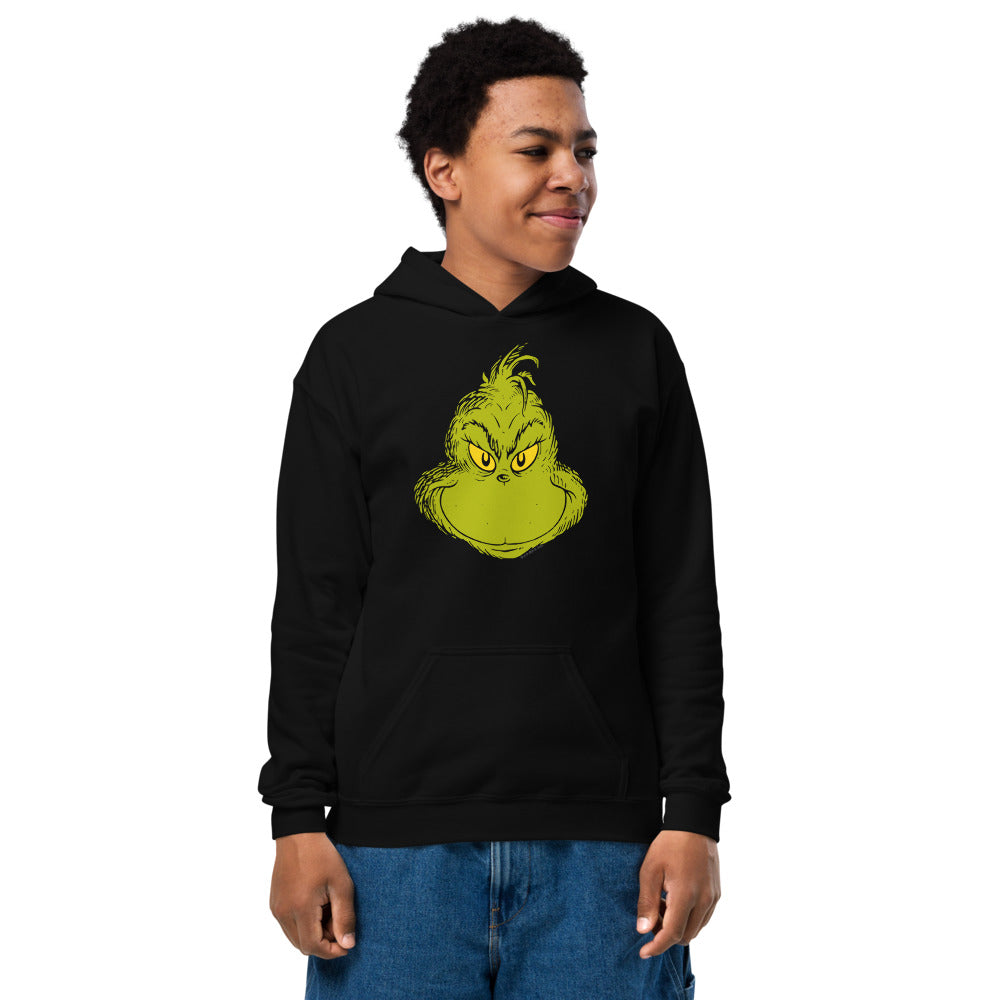 The Grinch Face Kid's Hoodie