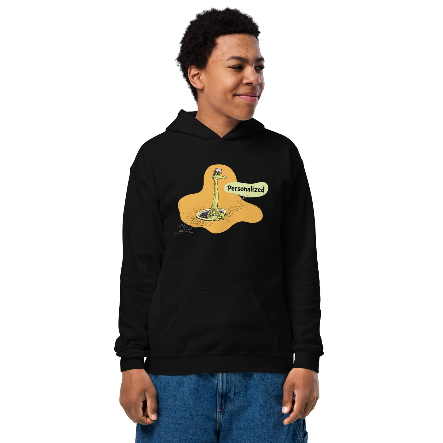 Oh! the Places You'll Go Personalized Youth Hoodie