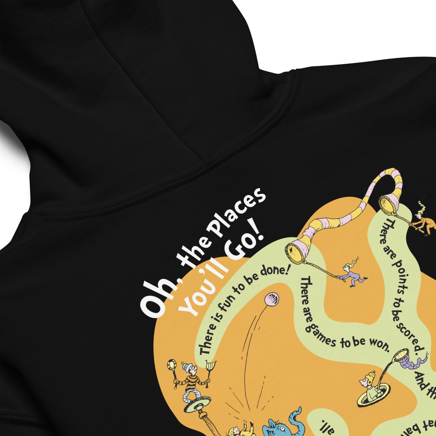 Oh! the Places You'll Go Personalized Youth Hoodie