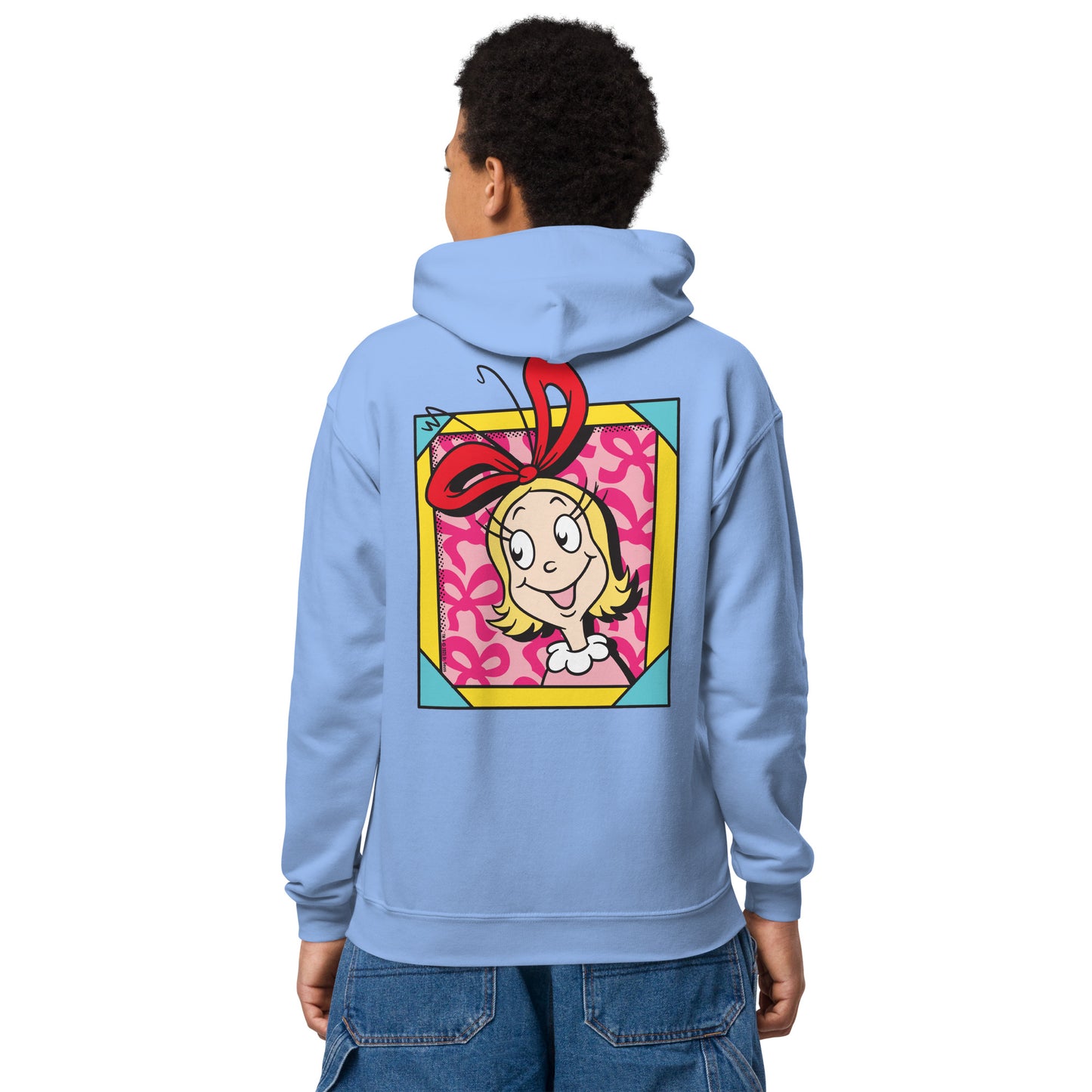 Grinch Youth Hoodie Cindy Lou Who Every Who Pop