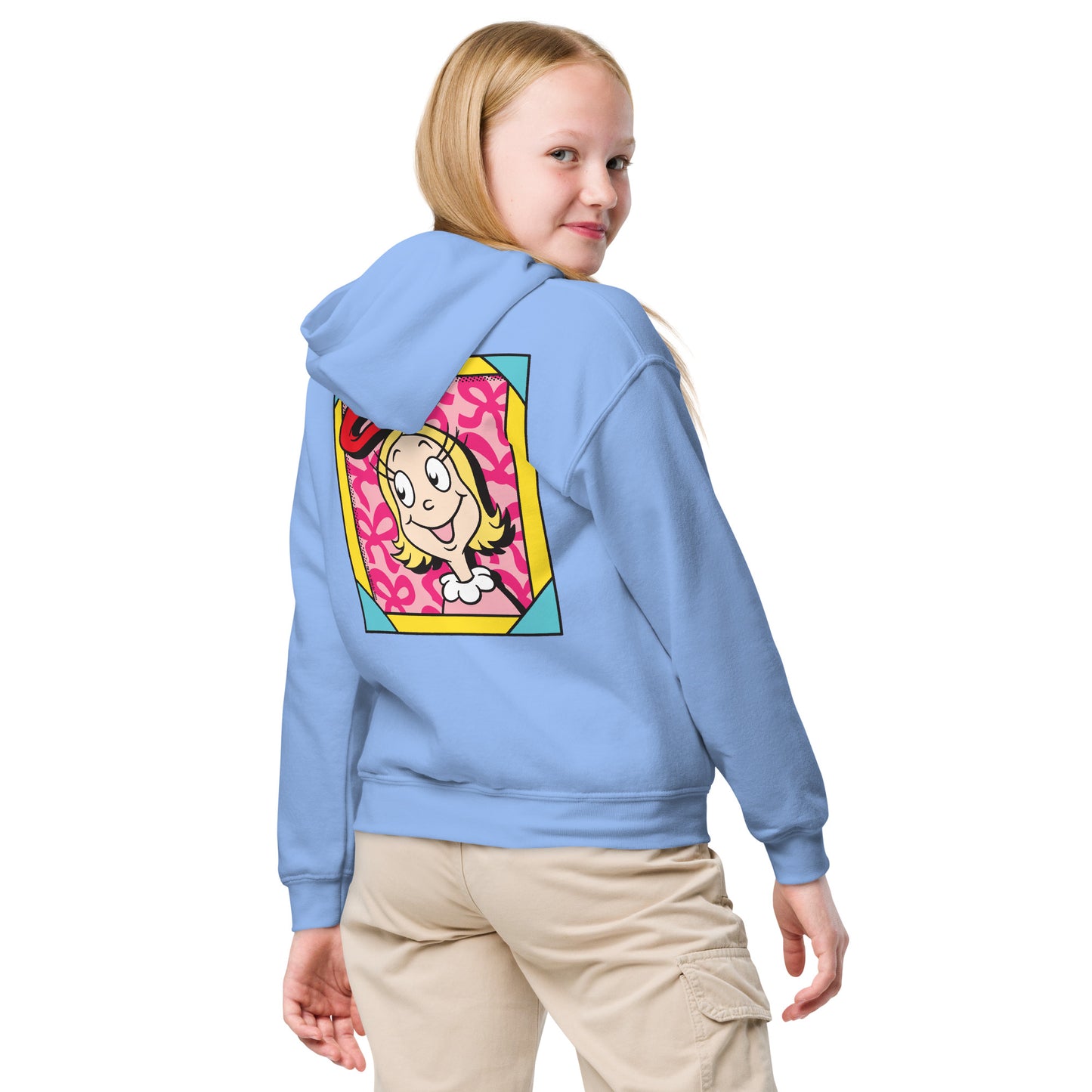 Grinch Youth Hoodie Cindy Lou Who Every Who Pop