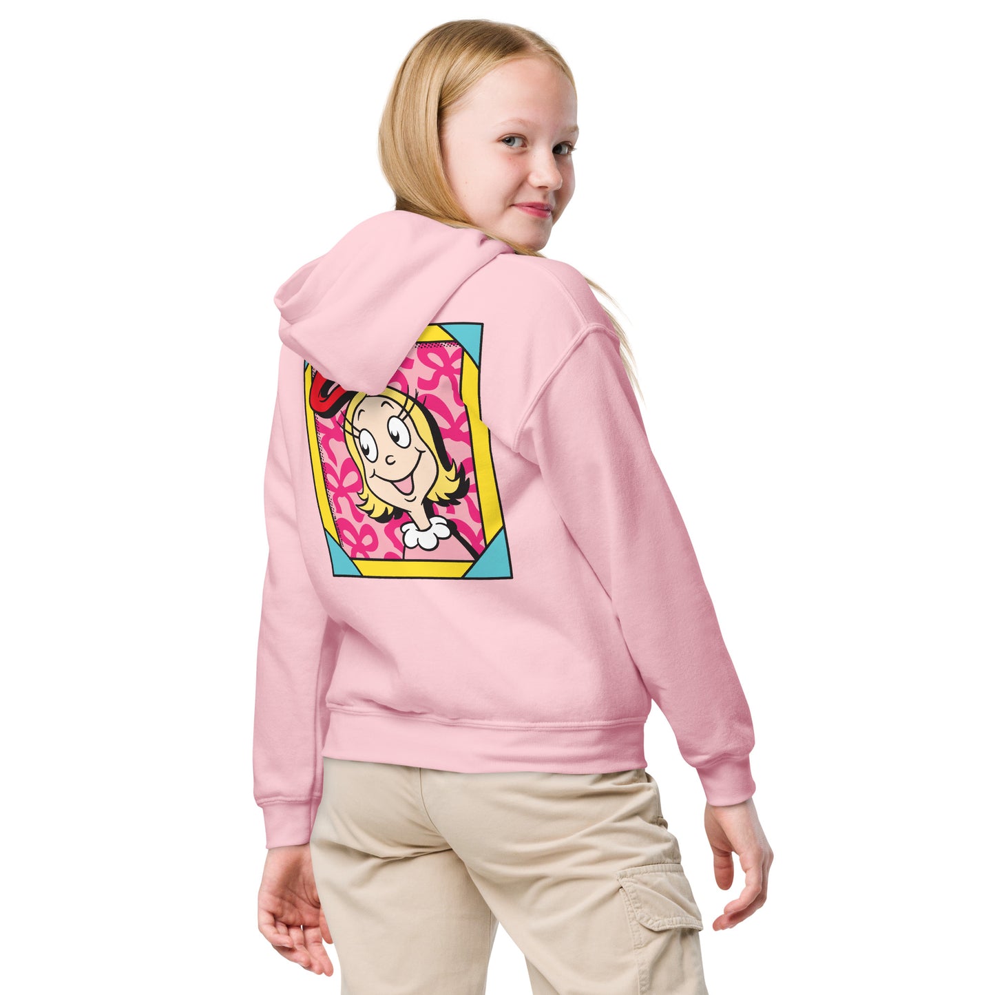 Grinch Youth Hoodie Cindy Lou Who Every Who Pop