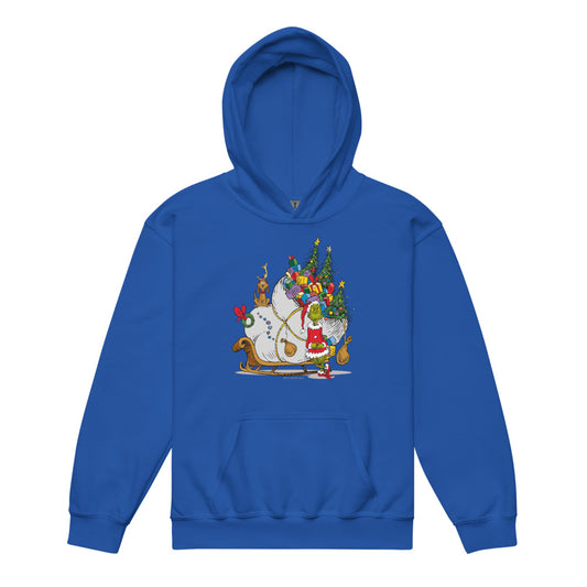 The Grinch Sleigh Kid's Hoodie