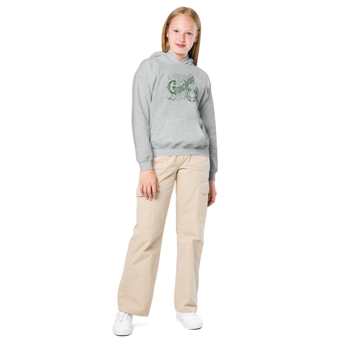 The Grinch Kids Hoodie Merry Grinchmas