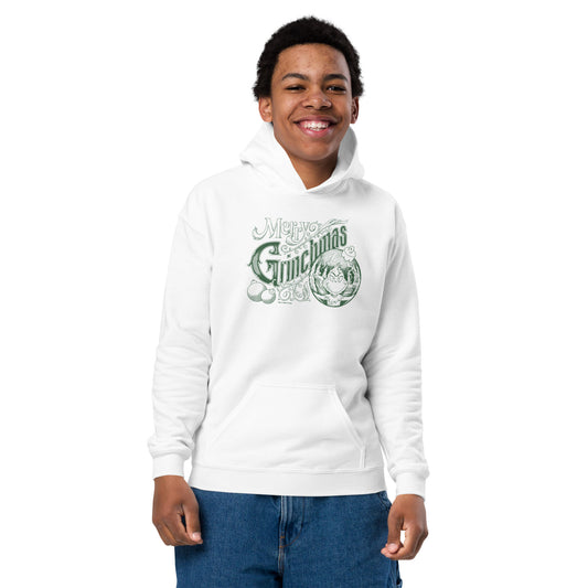 The Grinch Kids Hoodie Merry Grinchmas