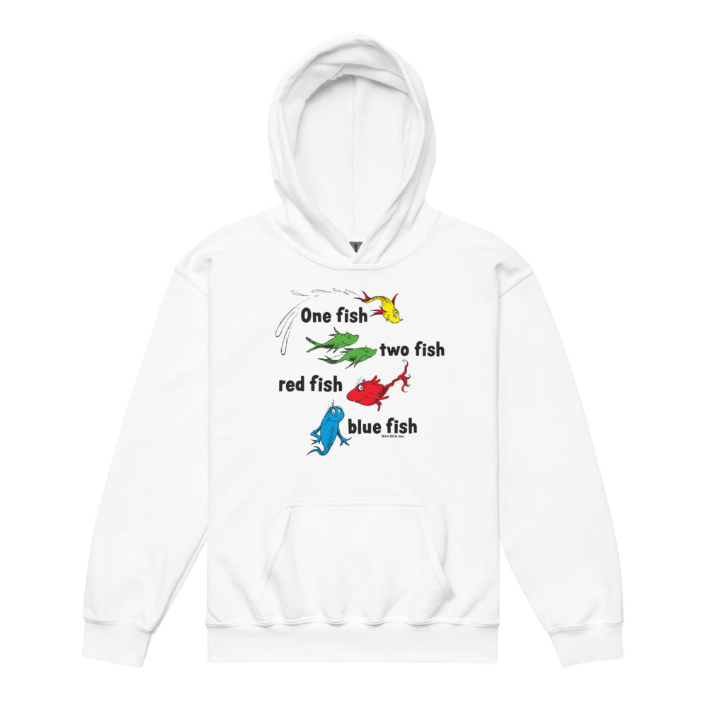 One Fish, Two Fish, Red Fish, Blue Fish Kid's Hoodie