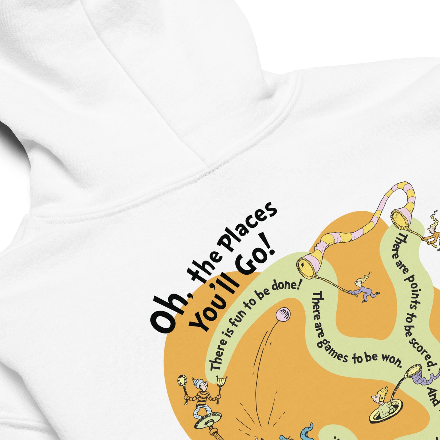 Oh! the Places You'll Go Personalized Youth Hoodie