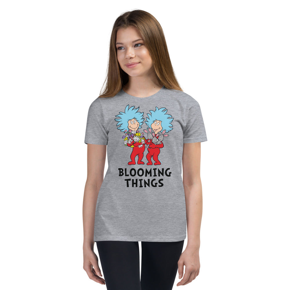 The Cat in the Hat Spring Things Flowers Kids T-Shirt