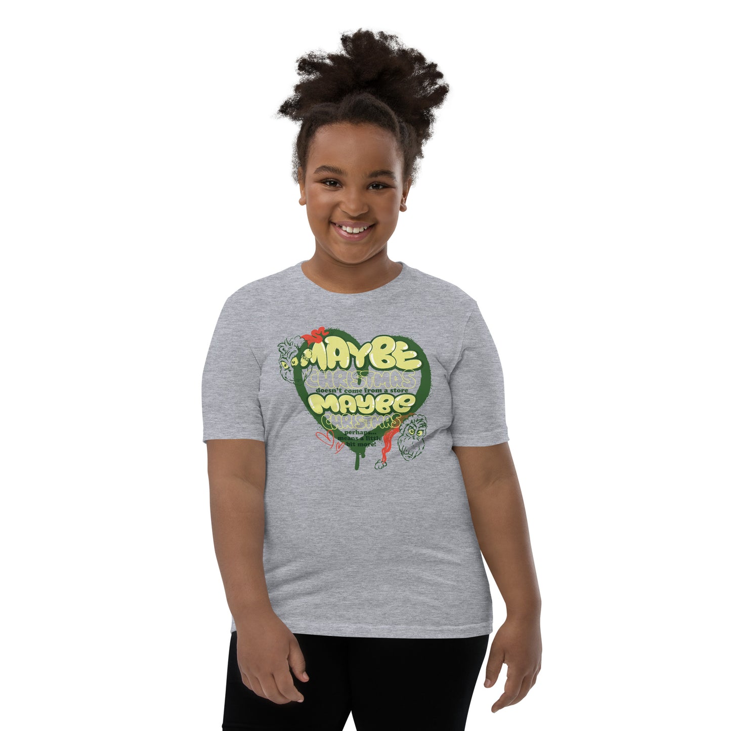 The Grinch Maybe Christmas Means A Little More Kids T-Shirt