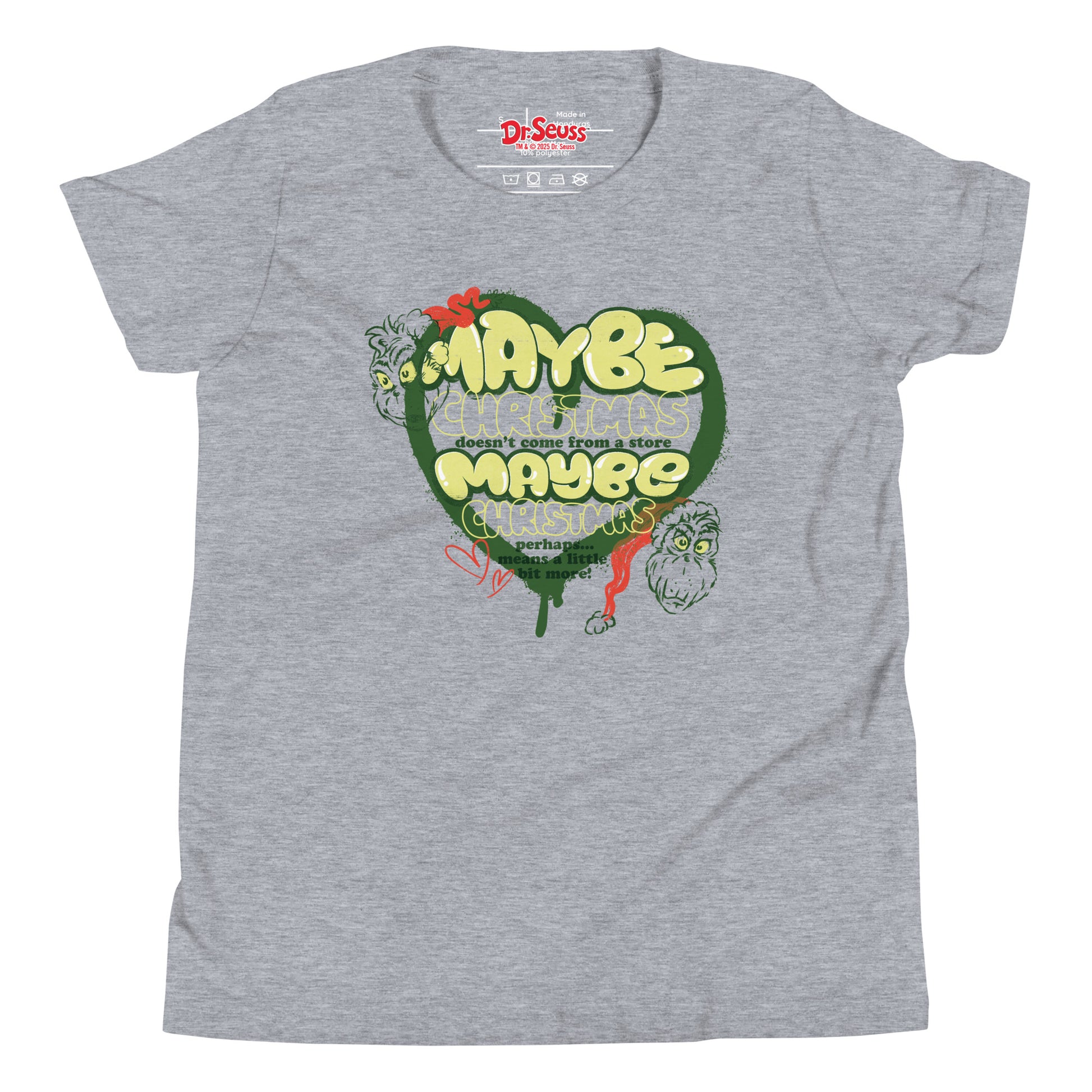 The Grinch Maybe Christmas Means A Little More Kids T-Shirt