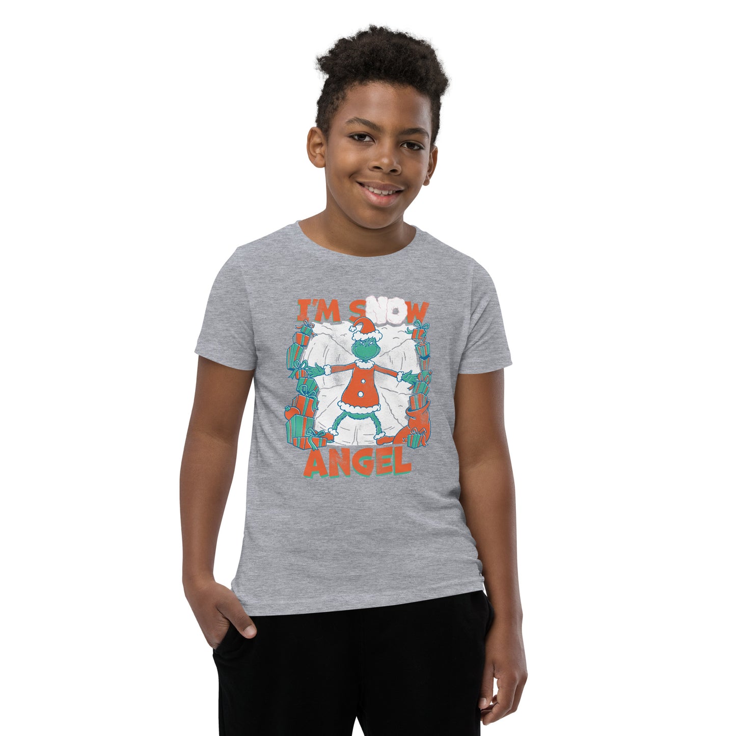 The Grinch I’m Snow Angel Kids T-Shirt