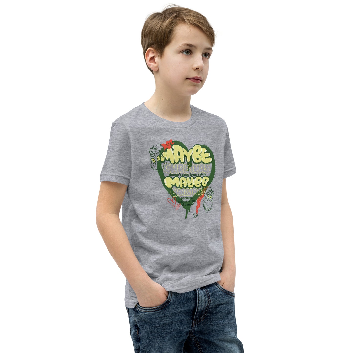 The Grinch Maybe Christmas Means A Little More Kids T-Shirt