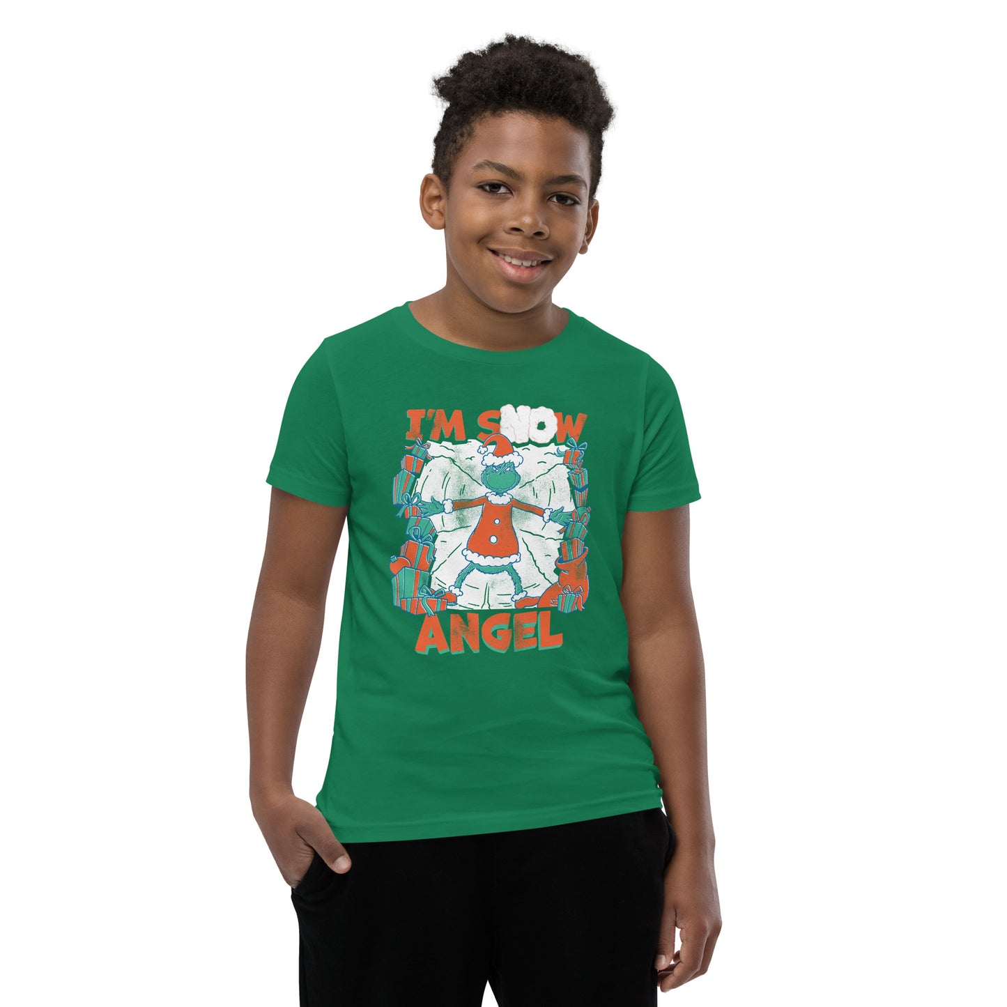 The Grinch I’m Snow Angel Kids T-Shirt