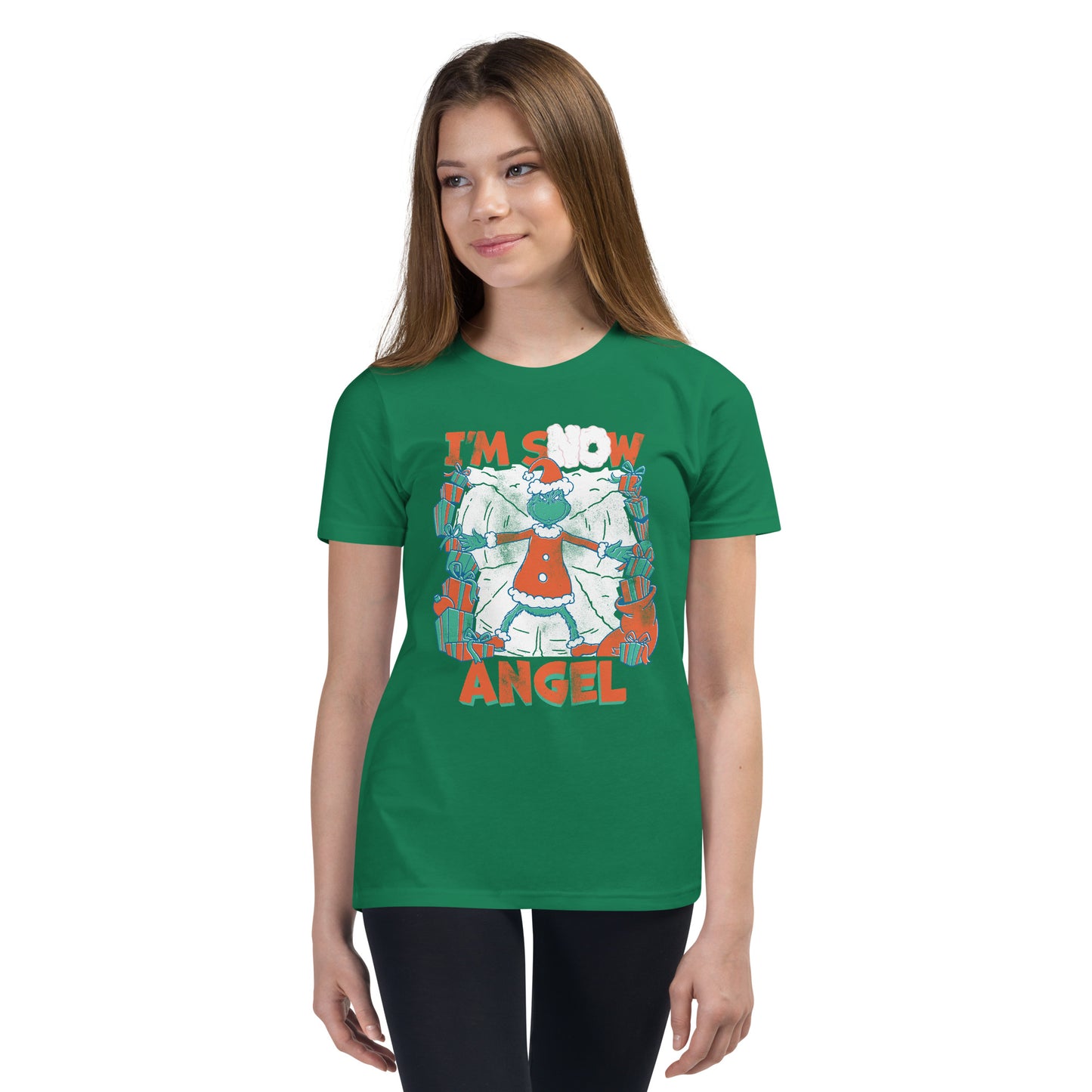 The Grinch I’m Snow Angel Kids T-Shirt