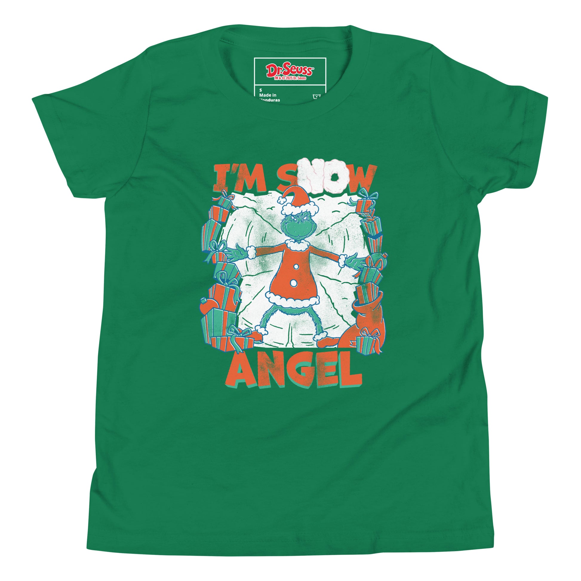 The Grinch I’m Snow Angel Kids T-Shirt