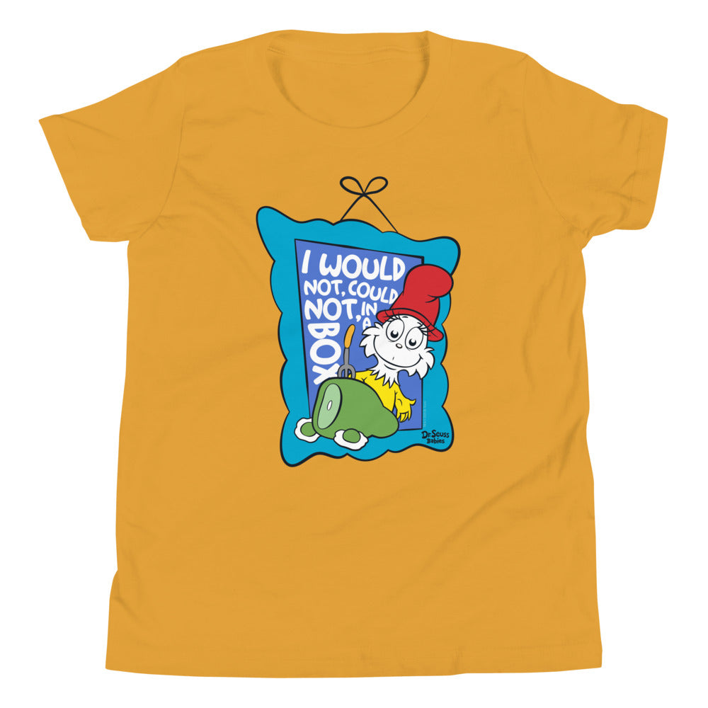 Dr.Seuss Baby Green Eggs and Ham T-Shirt Mustard