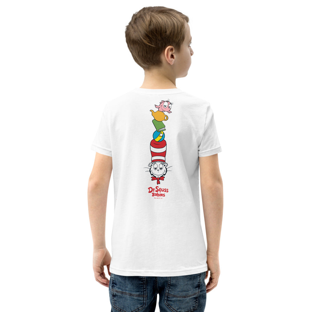 The Cat in The Hat Stacked Hat Kids T-Shirt